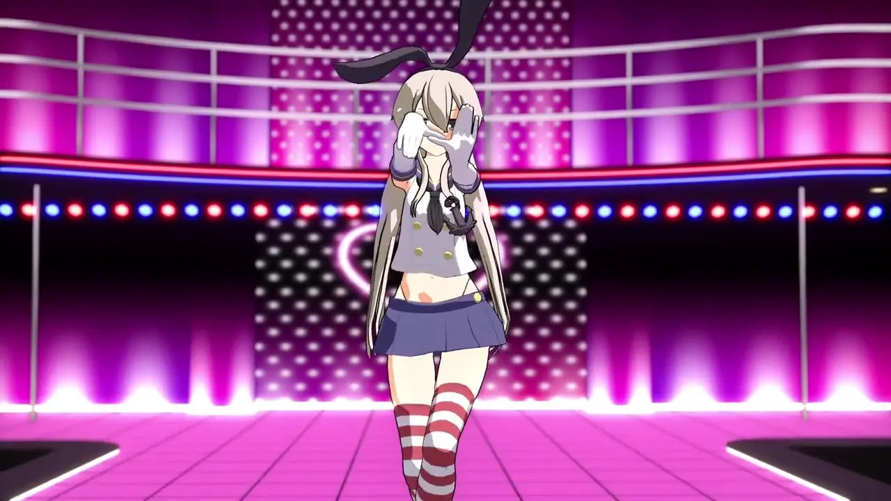 Shimakaze - Cynical Night Plan [MMD R18] Punini