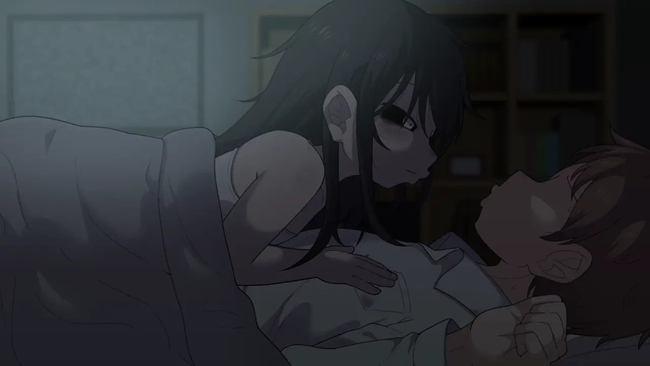 Kissing monster