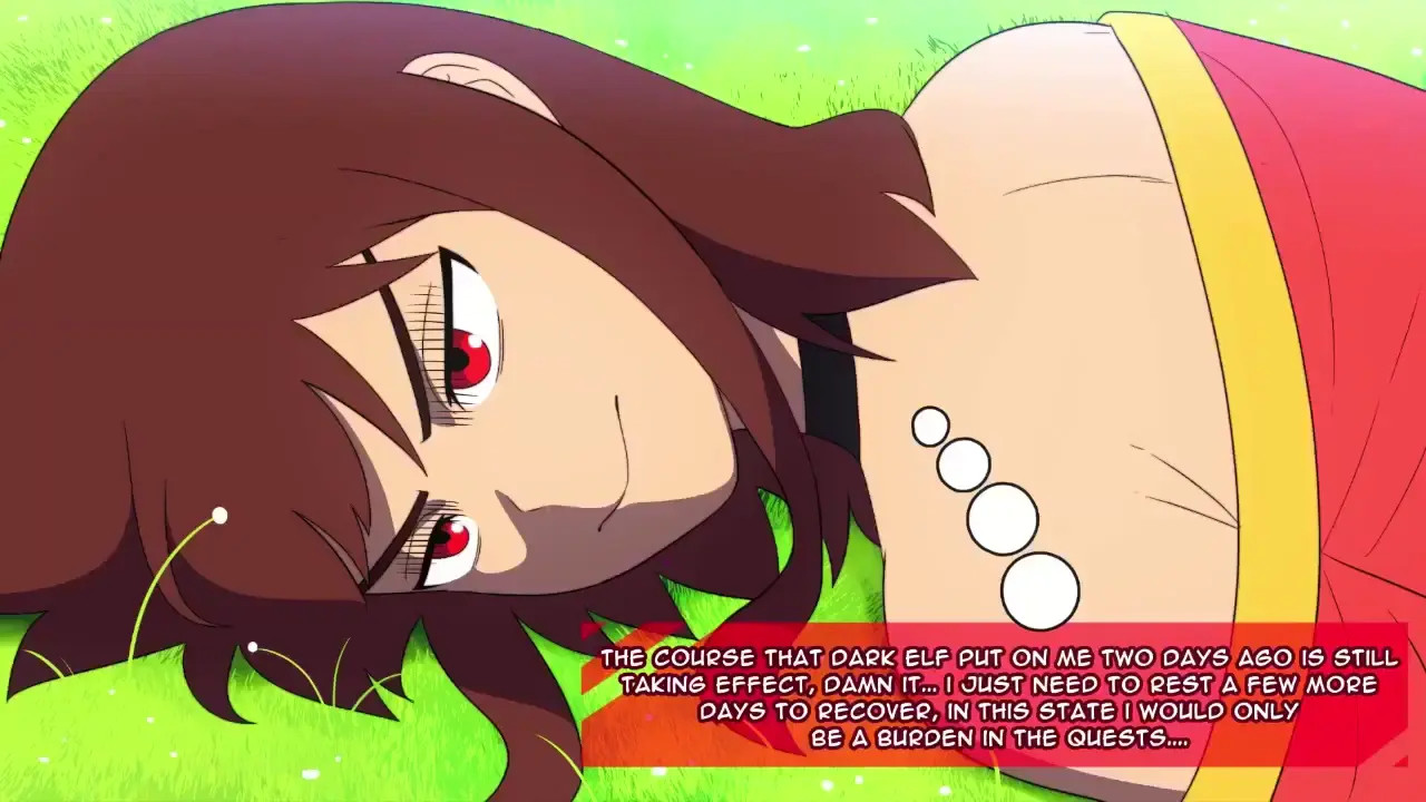 [D-Art] Megumin x Kazuma (less male dialogue edit)