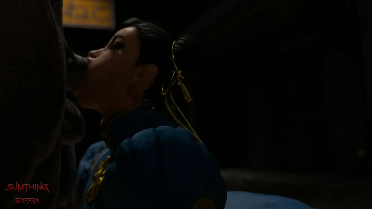 Chun-Li Loves the Di (Pt 1&2) [Sumthingextra]
