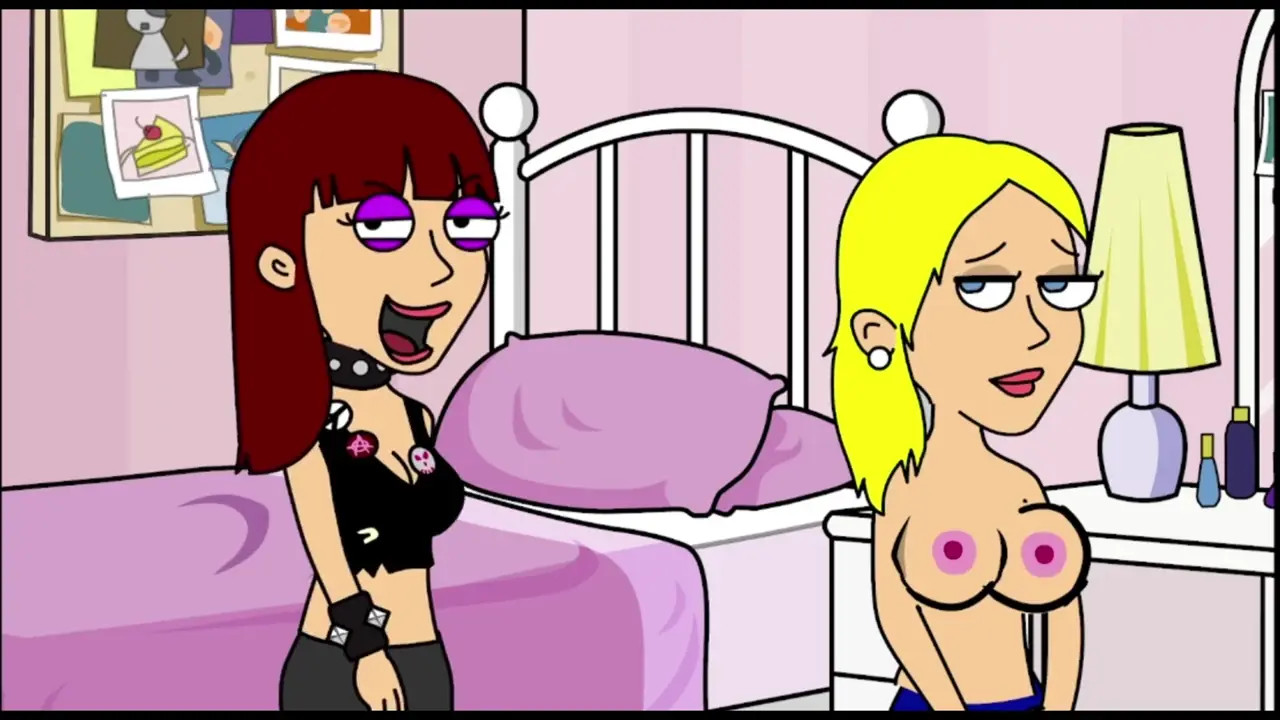 Genana uses Jana's boobs to do evil and sexy stuff