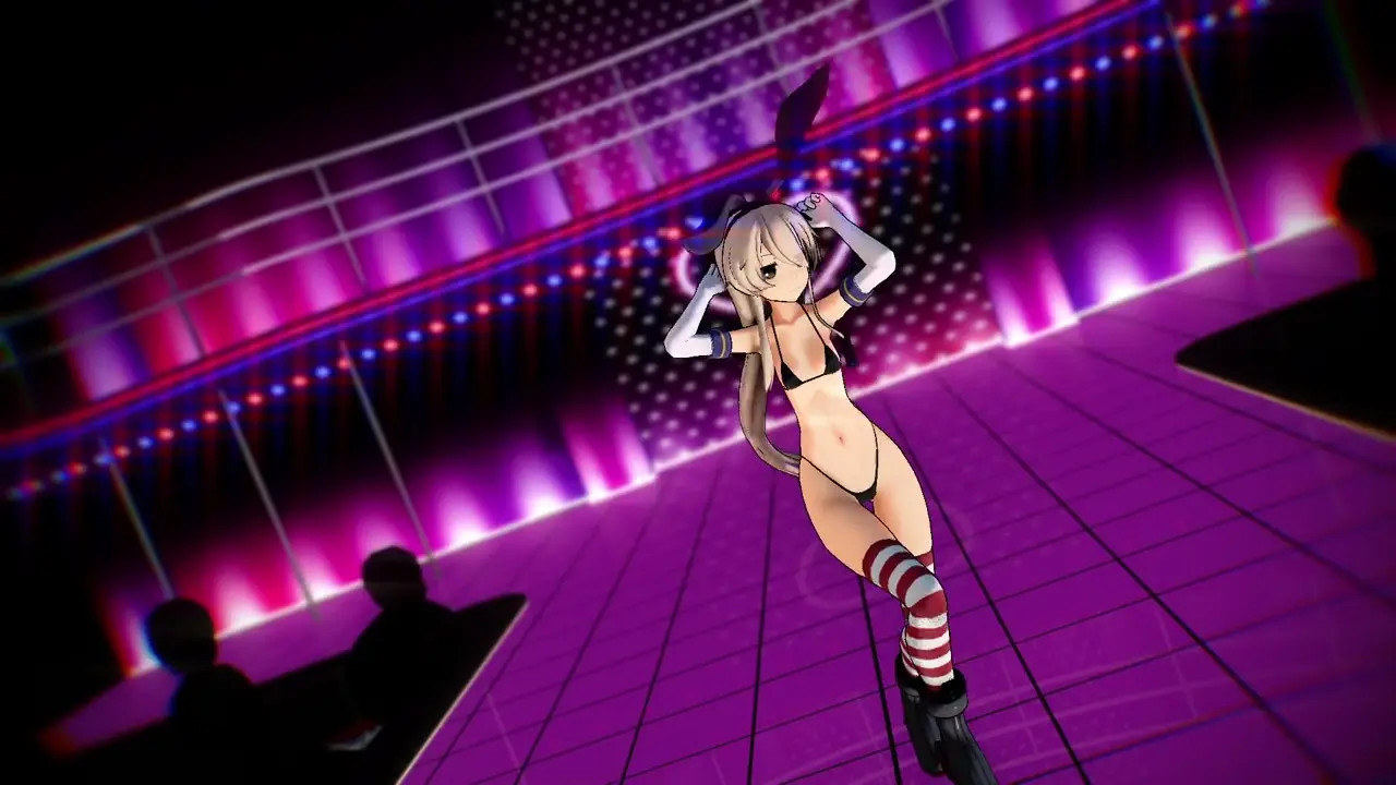 Shimakaze - Pink Cat [MMD R18] Hannibal Barca