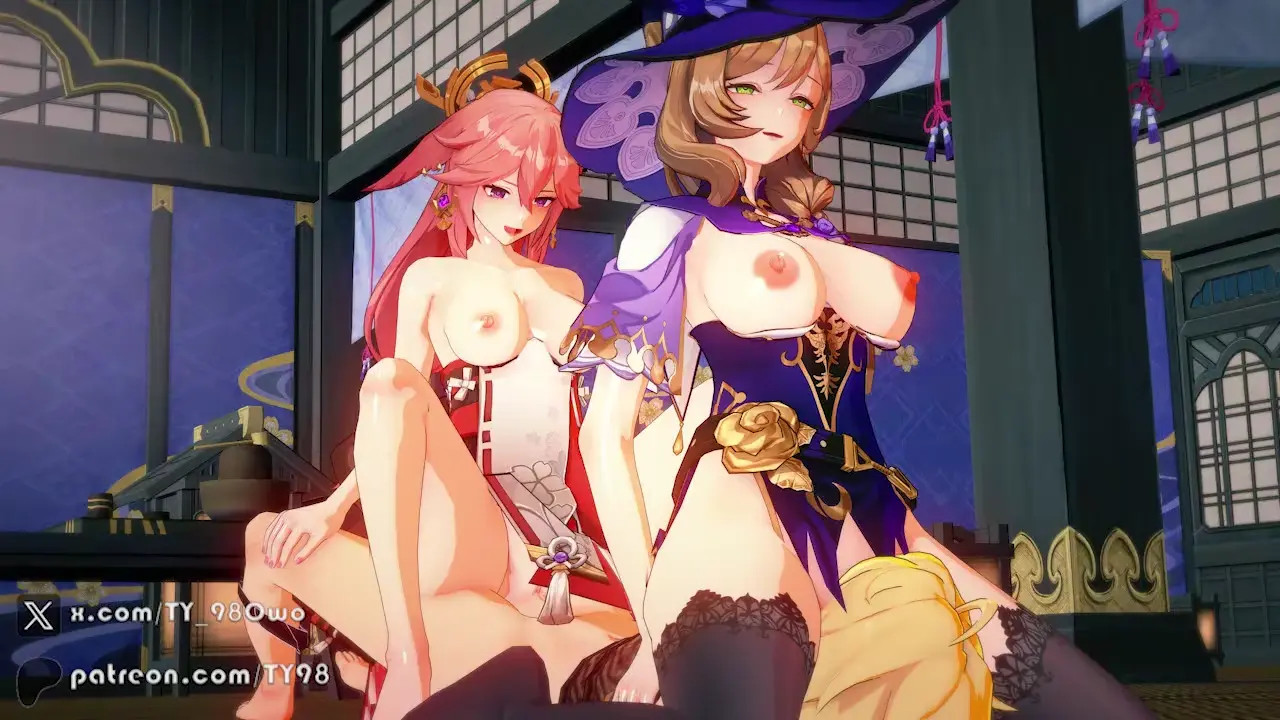 YaeMiko & Lisa Sex (sound)