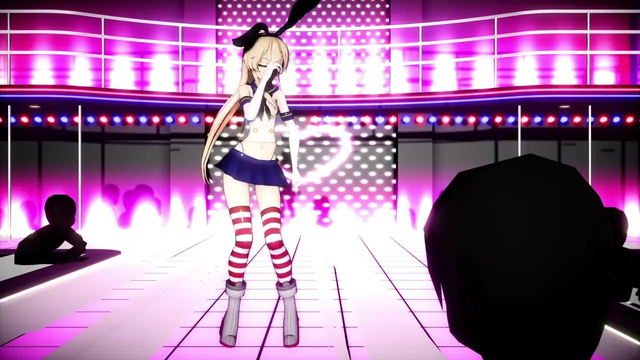 Shimakaze - Instillation Dance [MMD R18] YKI