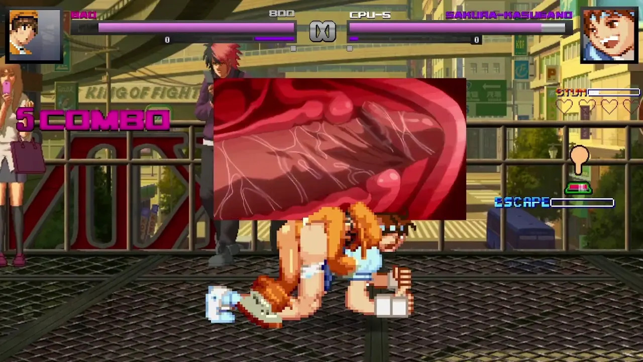 Bao vs Sakura Kasugano