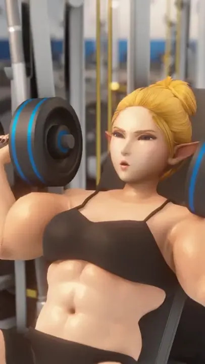 Zeldas gonna beat the shit out of Ganon lmao