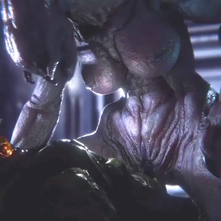 Female Sangheili fucked by a Master Chief