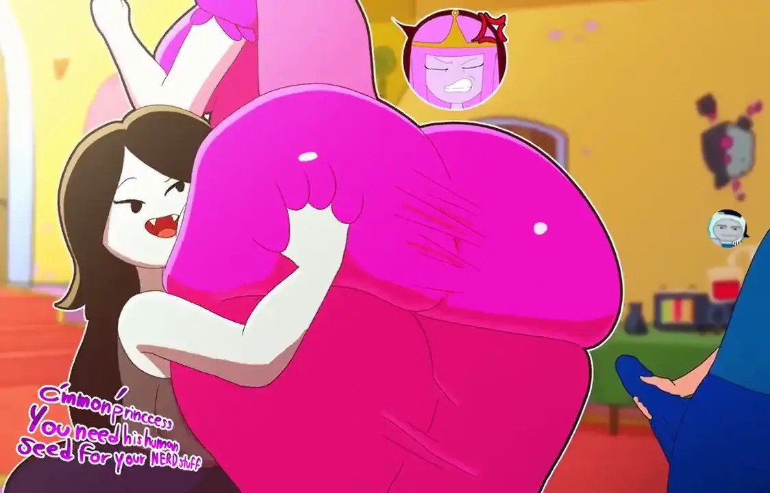 marcy and PB in front of finn
