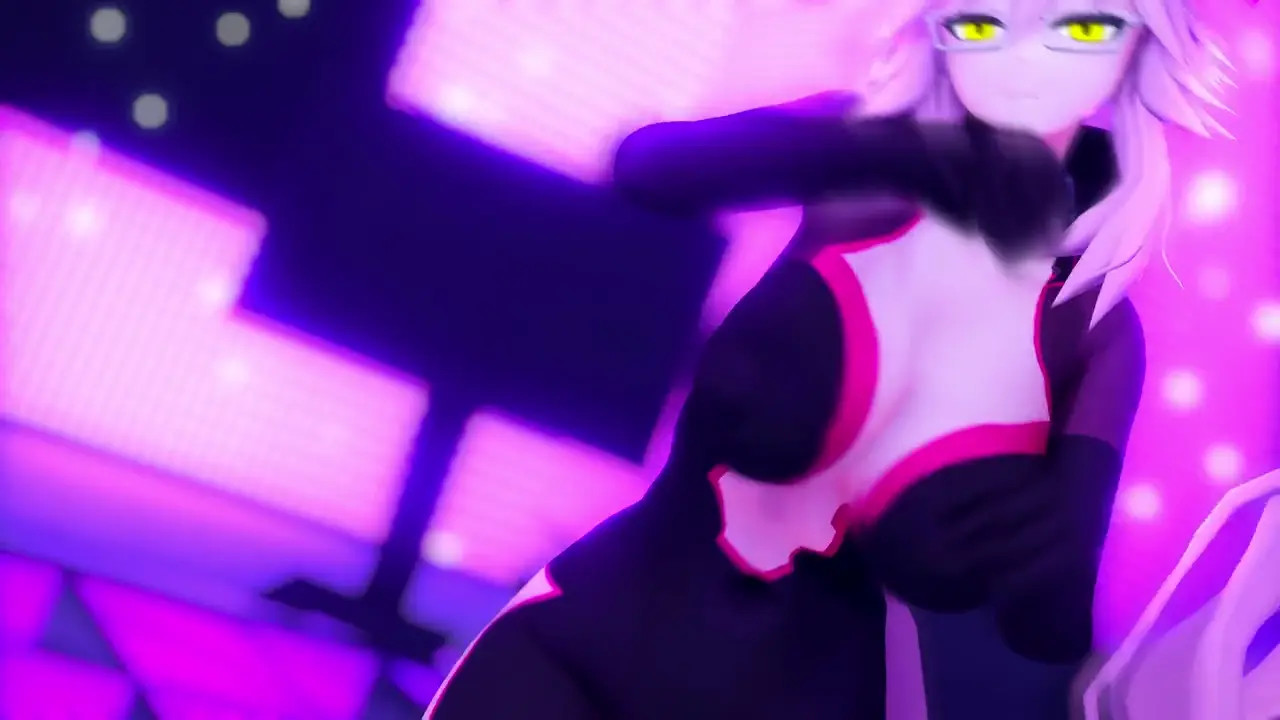 4k Tamamo Vitch Light SEXdance - Go for it, Take Over! KUROMARU Channel