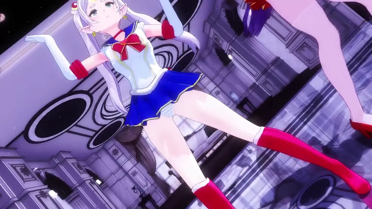 Frieren and Fern Cosplay Dance