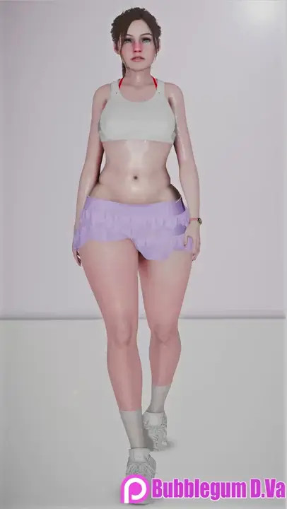 ClaireRedfield U.S. flag panties