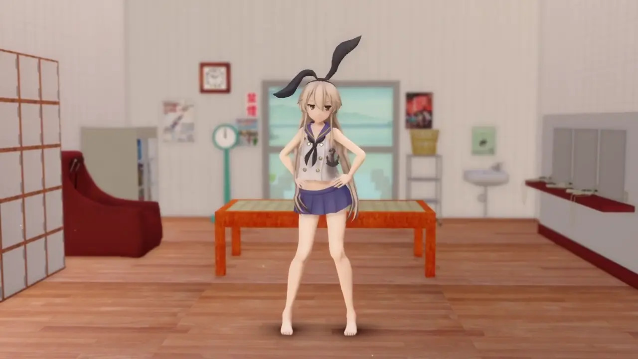 Shimakaze - World Is Mine [MMD R18] Monokage