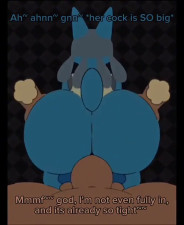 Futa Lopunny x Lucario Beat Banger