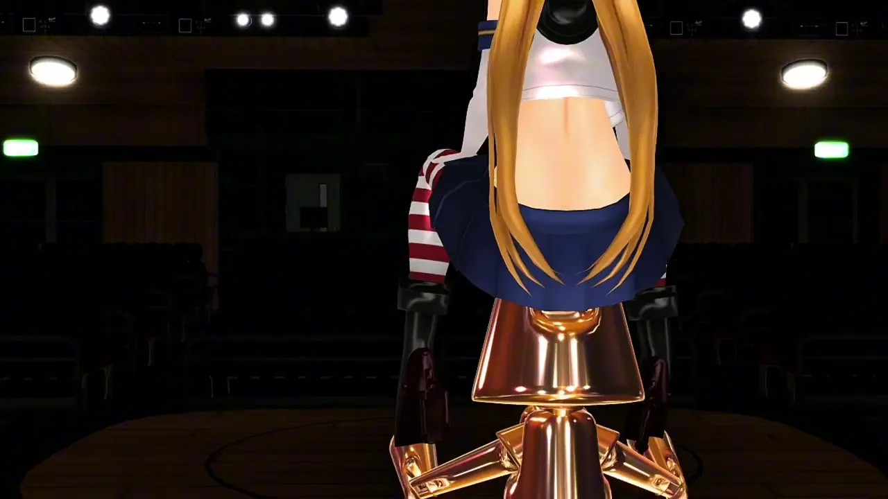 Shimakaze - Pussy Singing Fubuki [MMD R18] KDMD