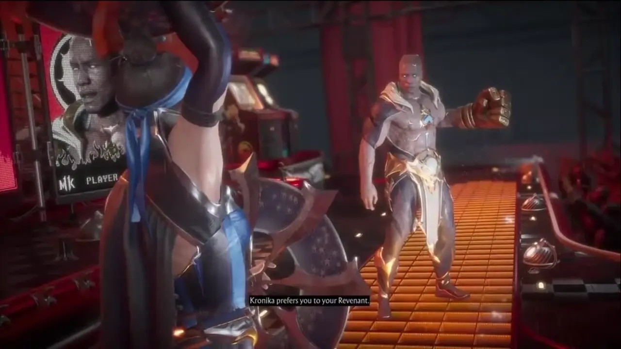 Kitana Game over