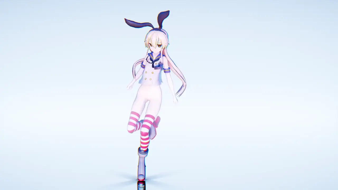 Shimakaze - Bad And Boujee [MMD R18] EasyKGDA