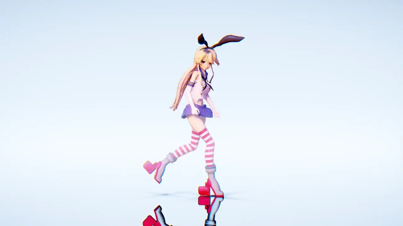 Shimakaze - Umbrella [MMD R18] EasyKGDA
