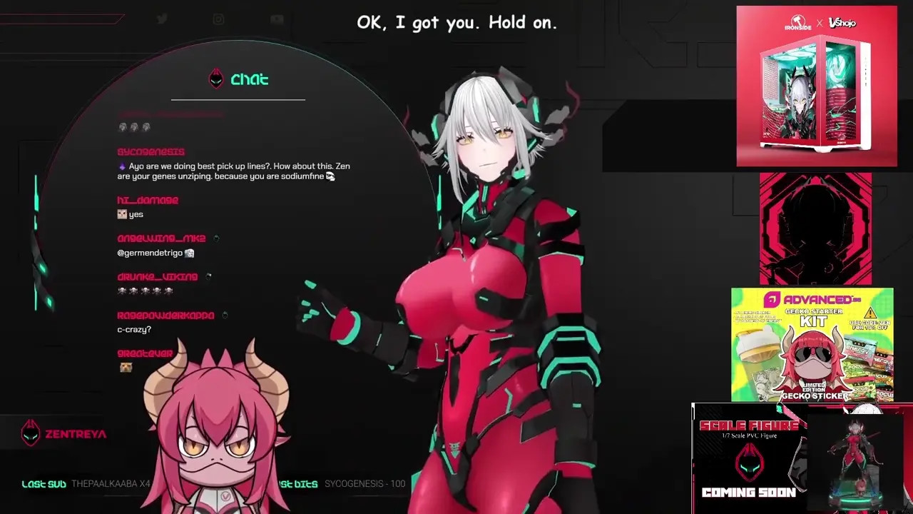 Zentreya (Vshojo) | Black & Yellow Sketch HMV