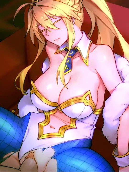 Artoria (Swimsuit Ruler) Sleep Sex [Berg-Yb]
