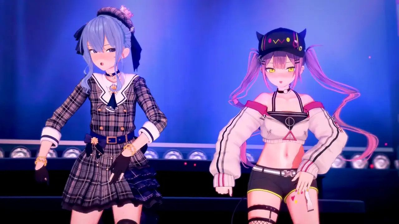 [SEXDance] Hoshimachi Suisei X Tokoyami Towa ([A]ddiction) [Akeake]