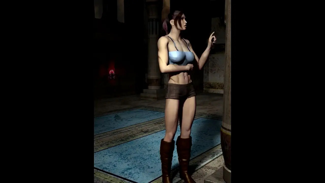 Lara and the imp:busty futa by ovidius naso