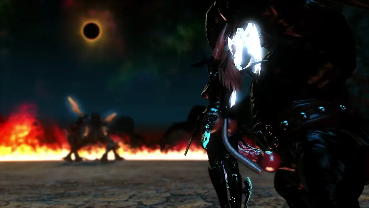 FFXIV Ifrit Alternate Fight Scene