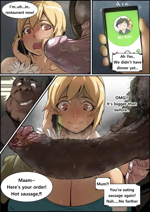 Old Sex Partner with Huge Cock (audio comic)