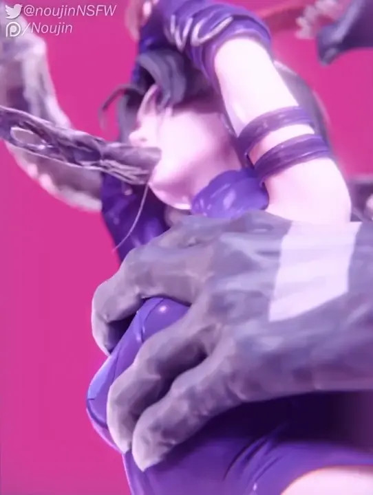 Psylocke Taking The 19 Inches of Venom [Noujin]