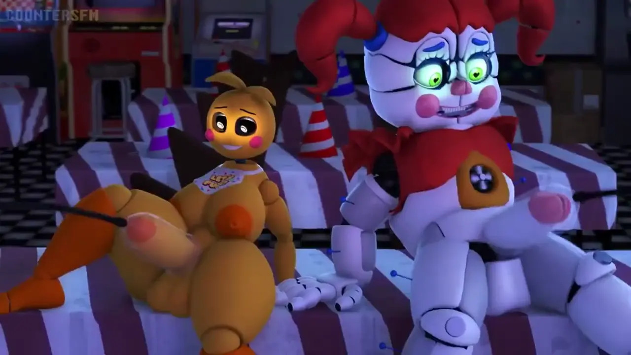 toy chica and circus baby get milked