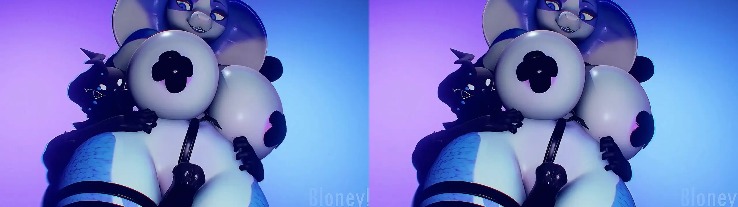 Dirty Little Animals SBS VR W/ AI DEPTH