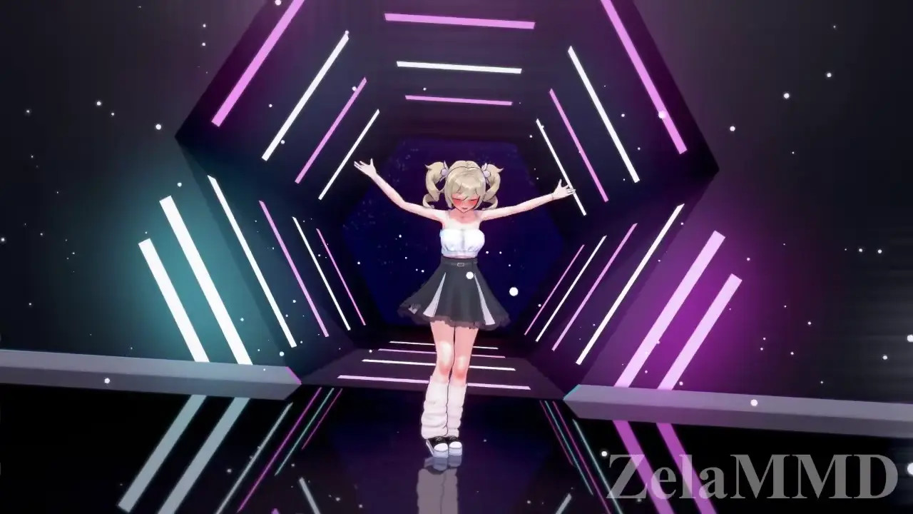 【Genshin Impact/MMD】ラビットホール / Rabbit Hole 【Bárbara / バーバラ】【R18】