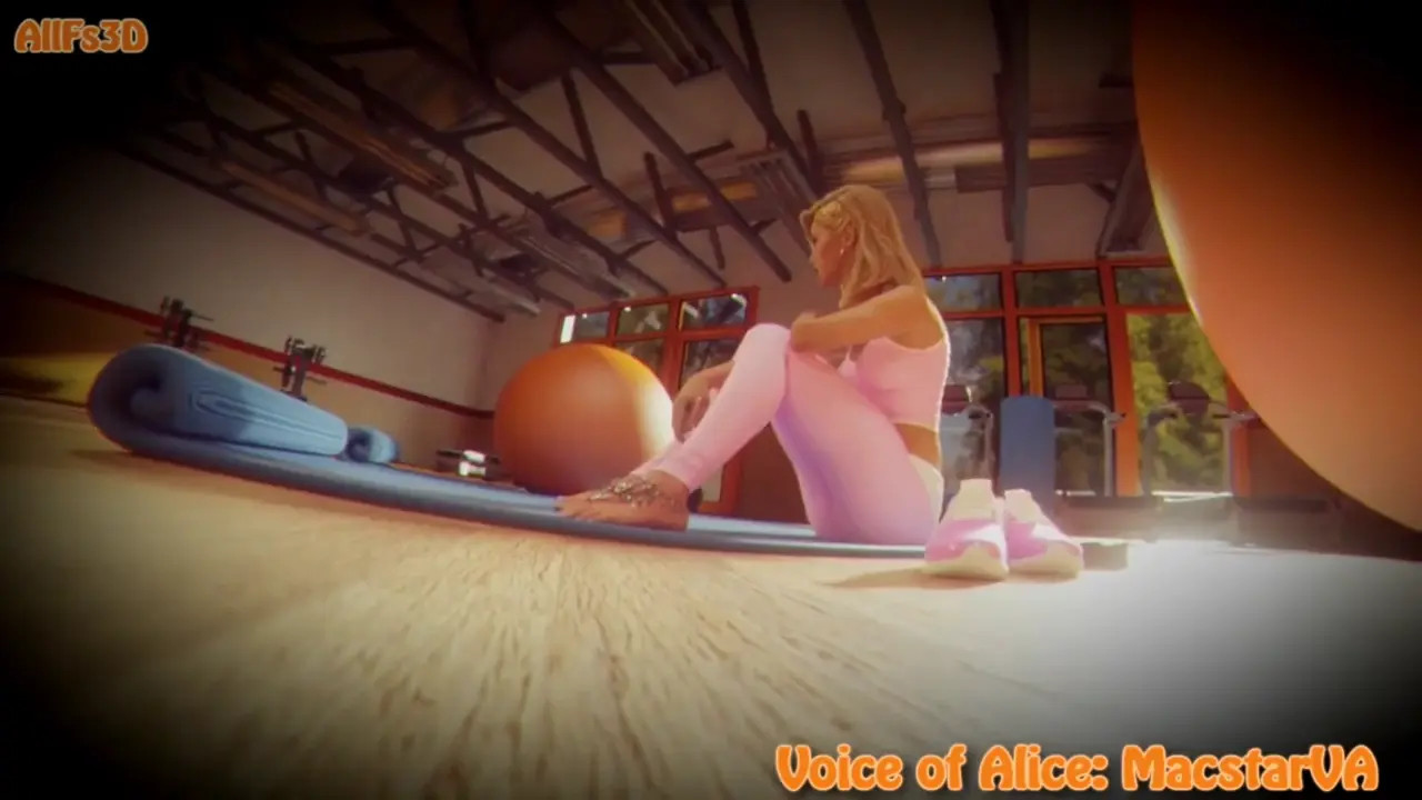 Gym Giantess POV subtitled PTBR