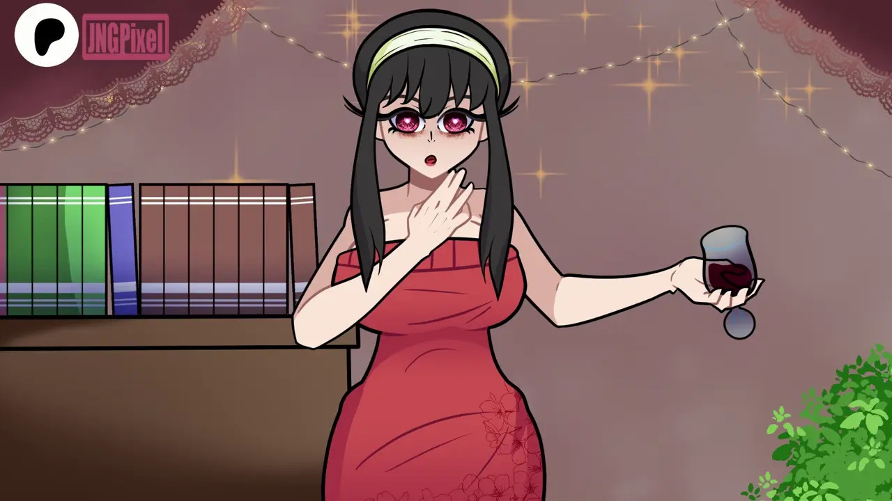 Yor Forger 2D Animation JNG Sin Censura
