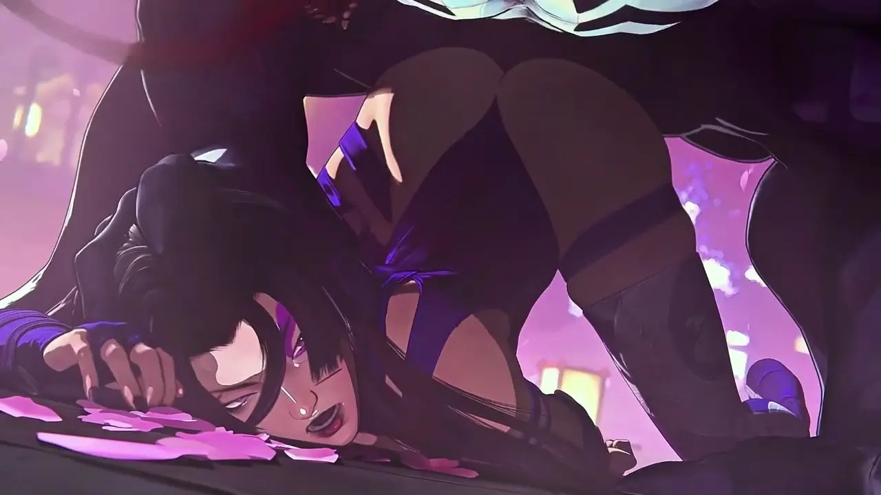 Psylocke “bonding” with Venom