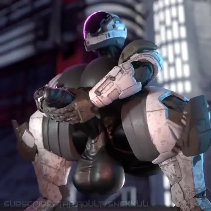 futa spartan masturbating