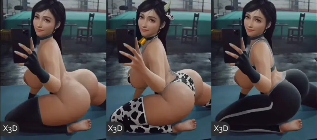 (X3D) 3 Styles Of Tifa