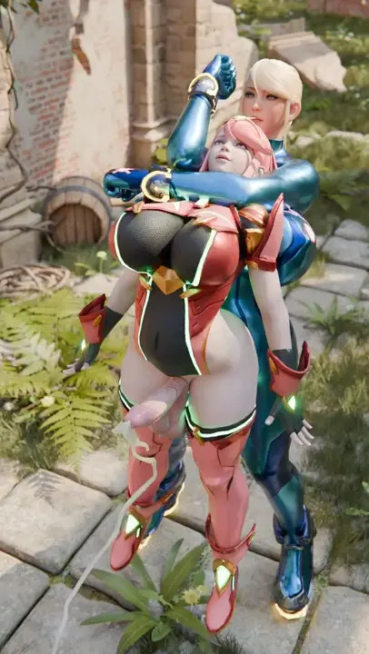 Pyra x Samus by milkygirls