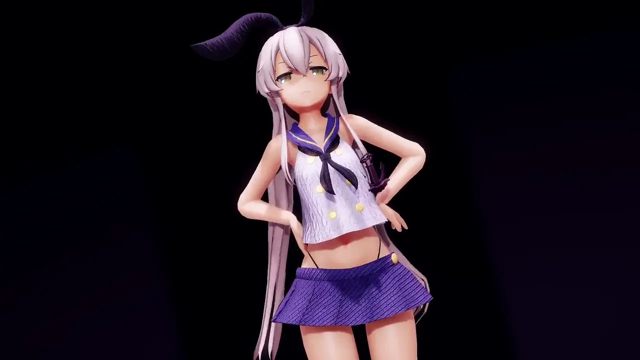 Shimakaze - Conqueror [MMD R18] White Cat
