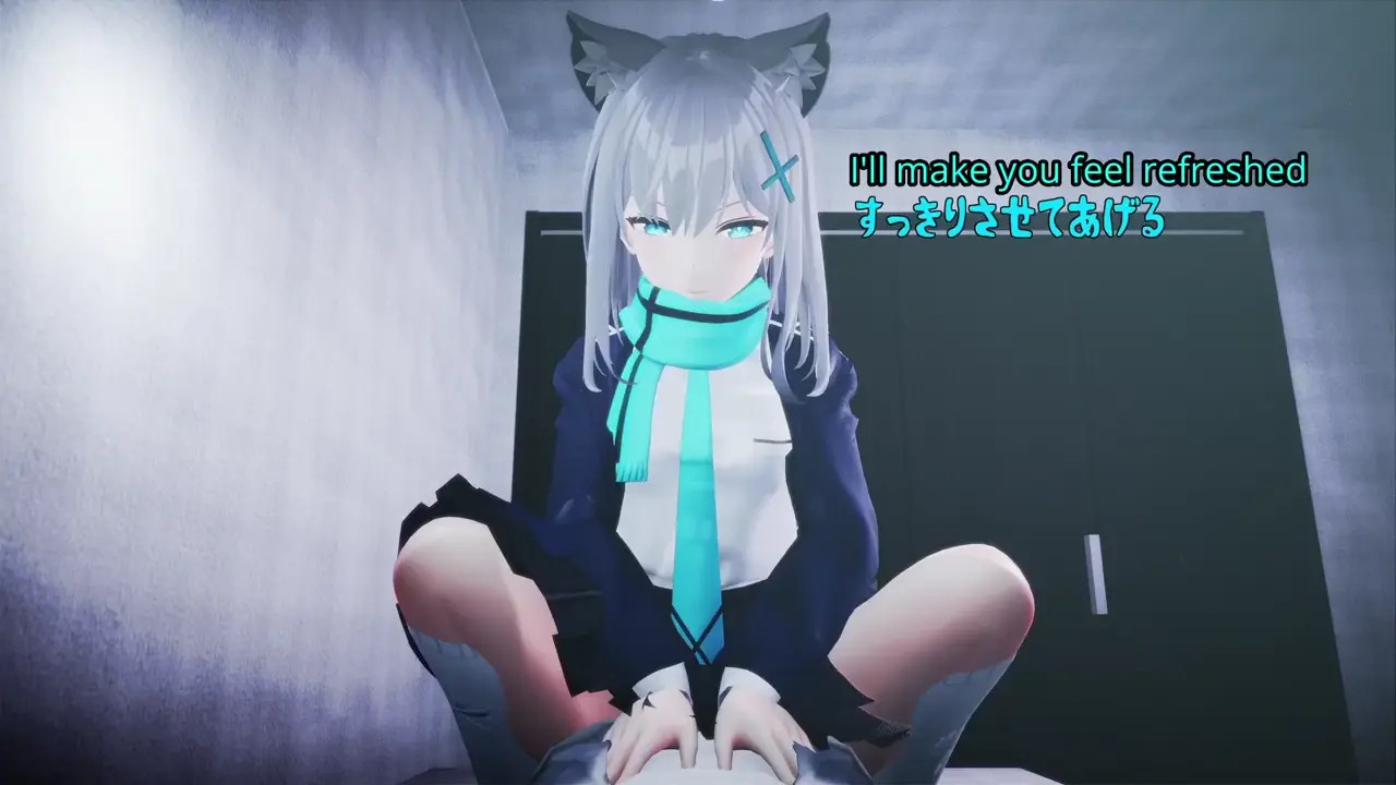 Shiroko Miyako Mika forced child-making Clothed (Eng Subs) - Poko