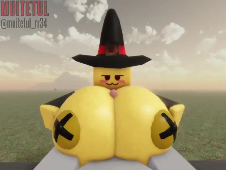 Yellow Girl Boobsjob Roblox (art: Muitetul)
