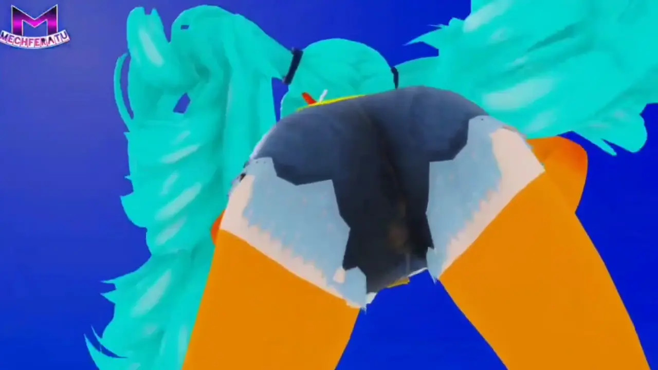 Mmd / Brazilian Miku Hatsune - Bubble Butt