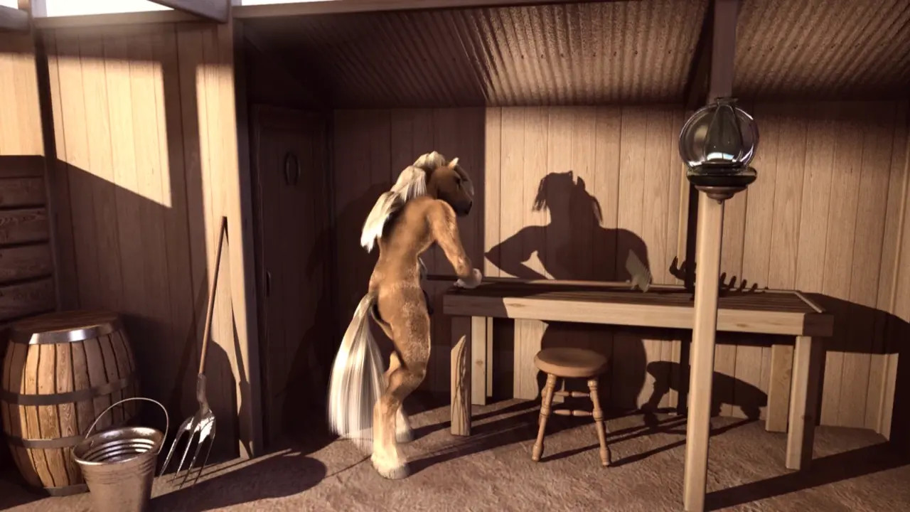 A Fox in the Stable (No Music) Taurin Fox