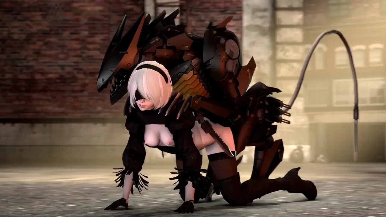 Bladewolf fucking 2B