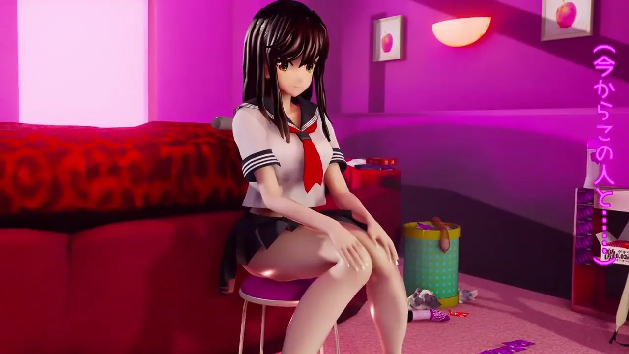 AV shooting of a precocious girl