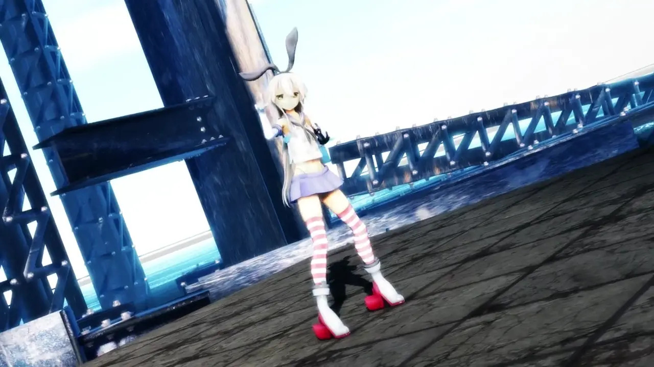 Shimakaze - Masked bitcH (Glitches ver.) [MMD R18] SedgeC