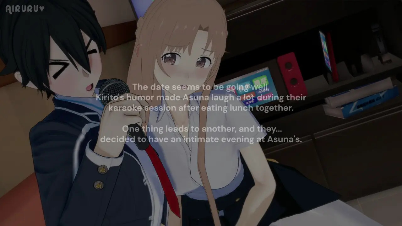 Asuna x Agil NTR - Drunken Hearts Part3 [No Sound] - Airuru