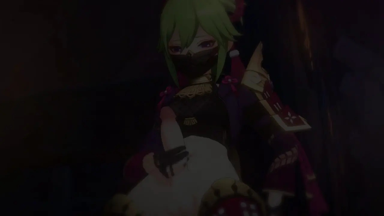 Kuki Shinobu jerks off in public