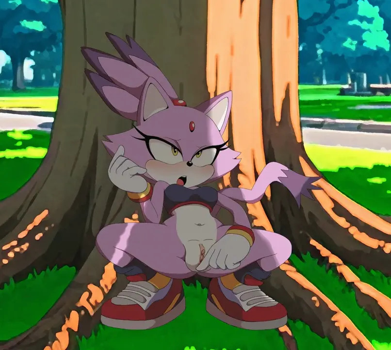 Blaze Masturbation