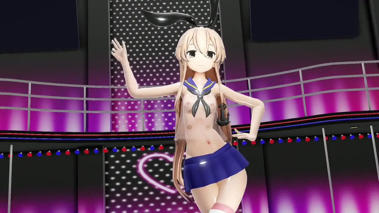 Shimakaze - Yellow [MMD R18] RubyMMD