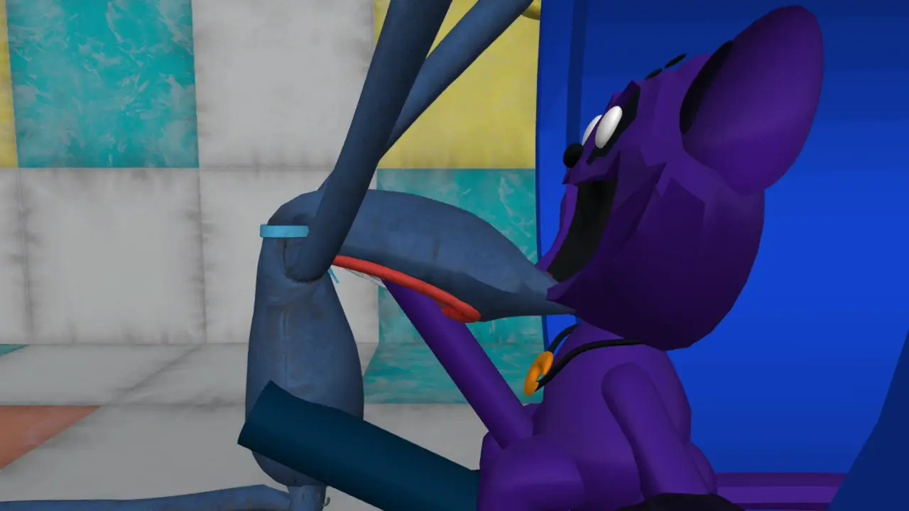 Catnap x Nightmare huggy sexo gay